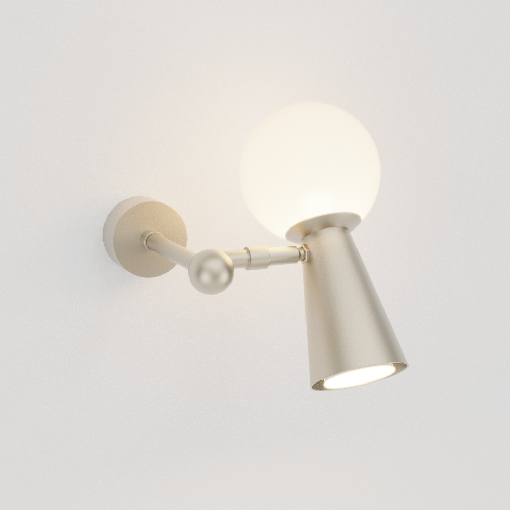 Arandela PIVÔ – iluminação de parede