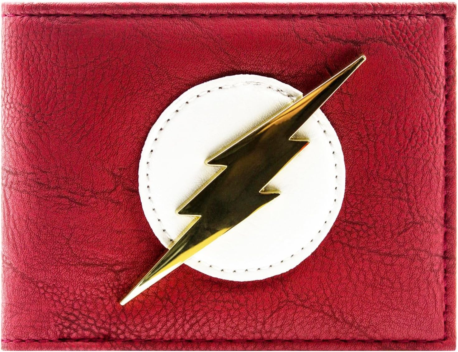 Billetera Flash con rayo dorado