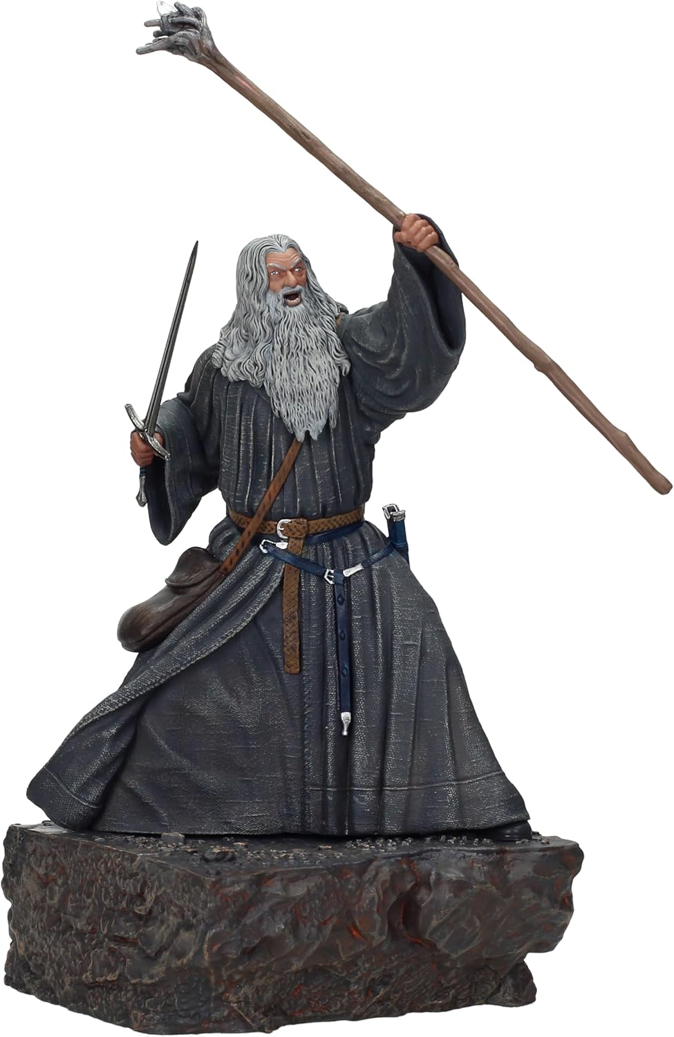 Figura Gandalf en Moria (El Señor de los Anillos, 18 cm)