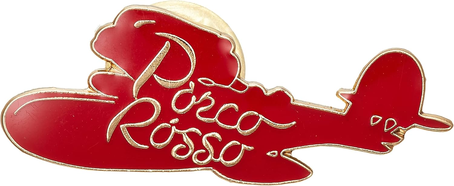 Elegante pin de Porco Rosso, Studio Ghibli