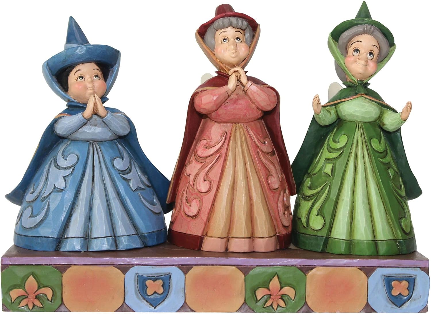 Figura Flora, Fauna y Serena (La Bella Durmiente, Enesco, Jim Shore)