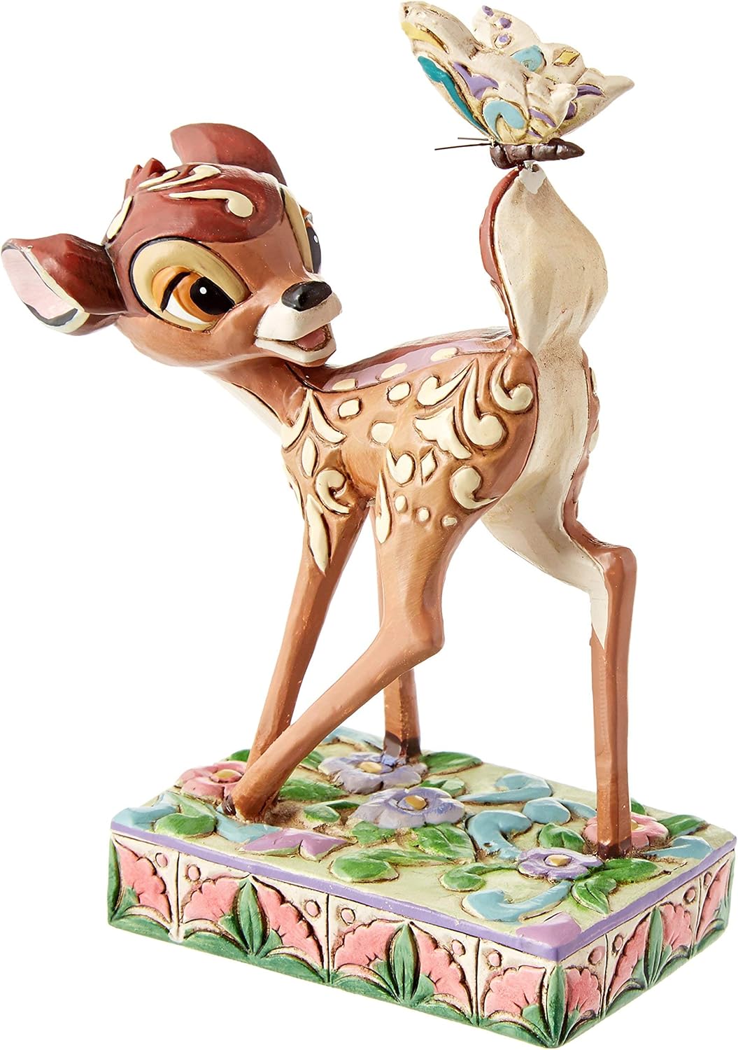 Figura de Bambi con mariposa