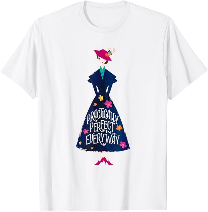 Camiseta Mary Poppins – Practically Perfect Standing