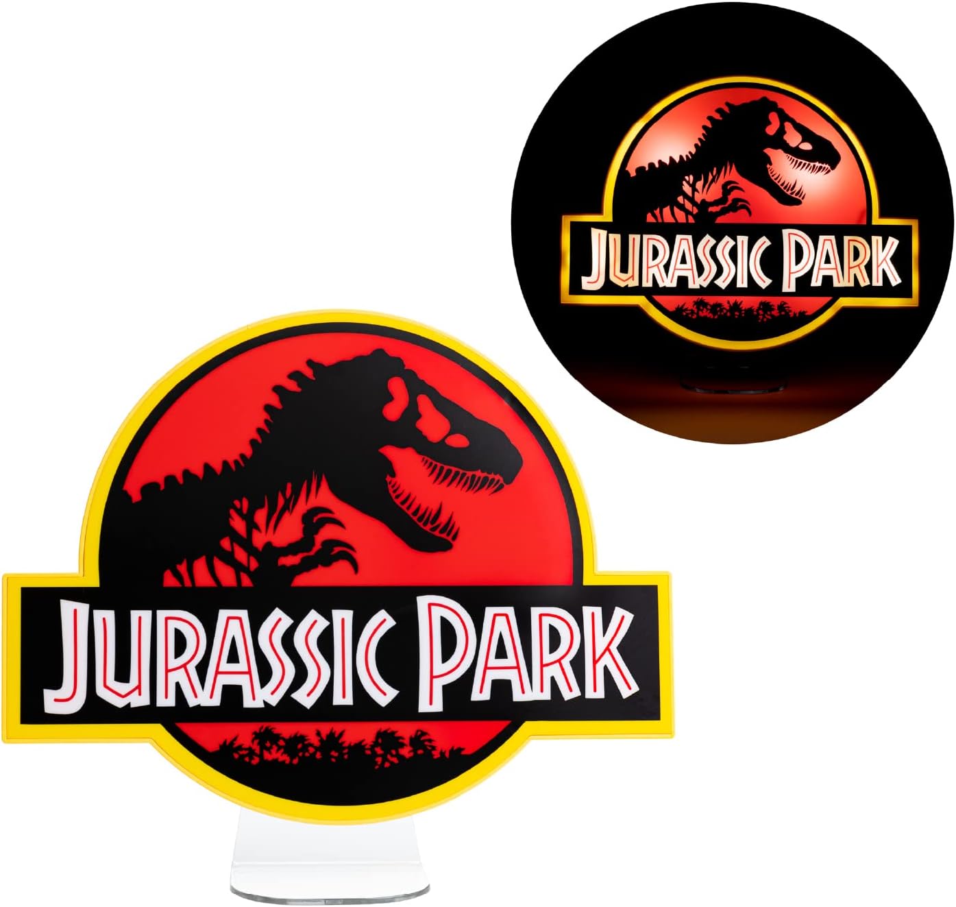 Luz Jurassic Park - Lámpara Oficial Escritorio o Pared USB y Pilas