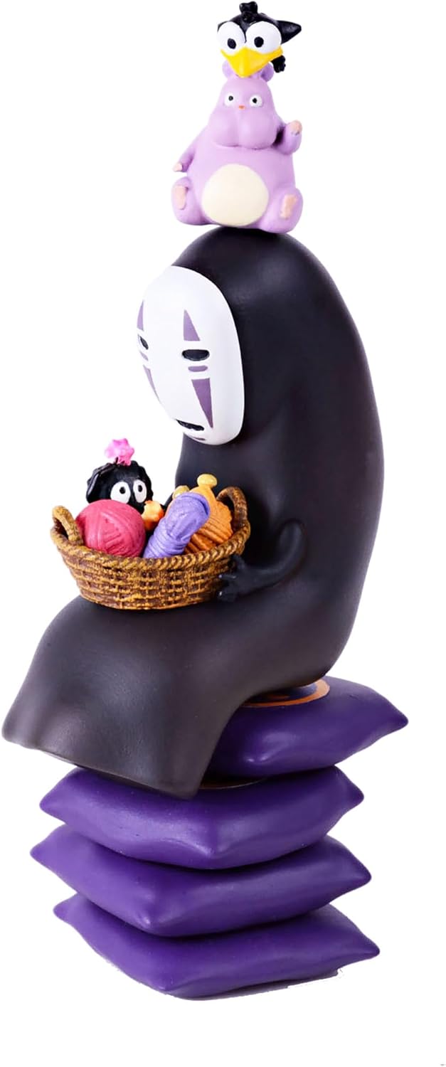 Figura apilable de Sin Cara (Kaonashi) de El Viaje de Chihiro