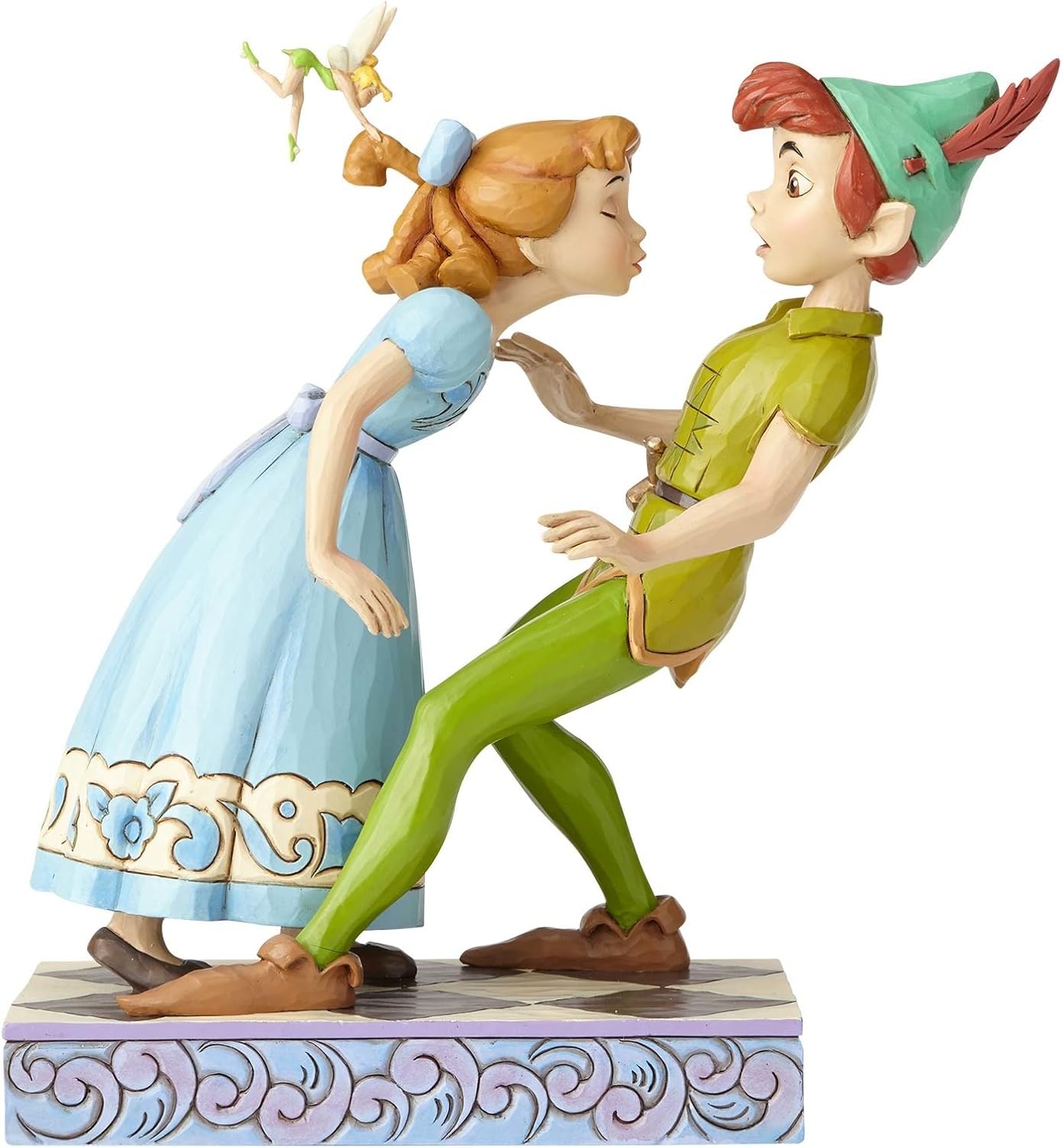 Figura Peter Pan y Wendy "Un Beso Inesperado" (Enesco, Jim Shore)
