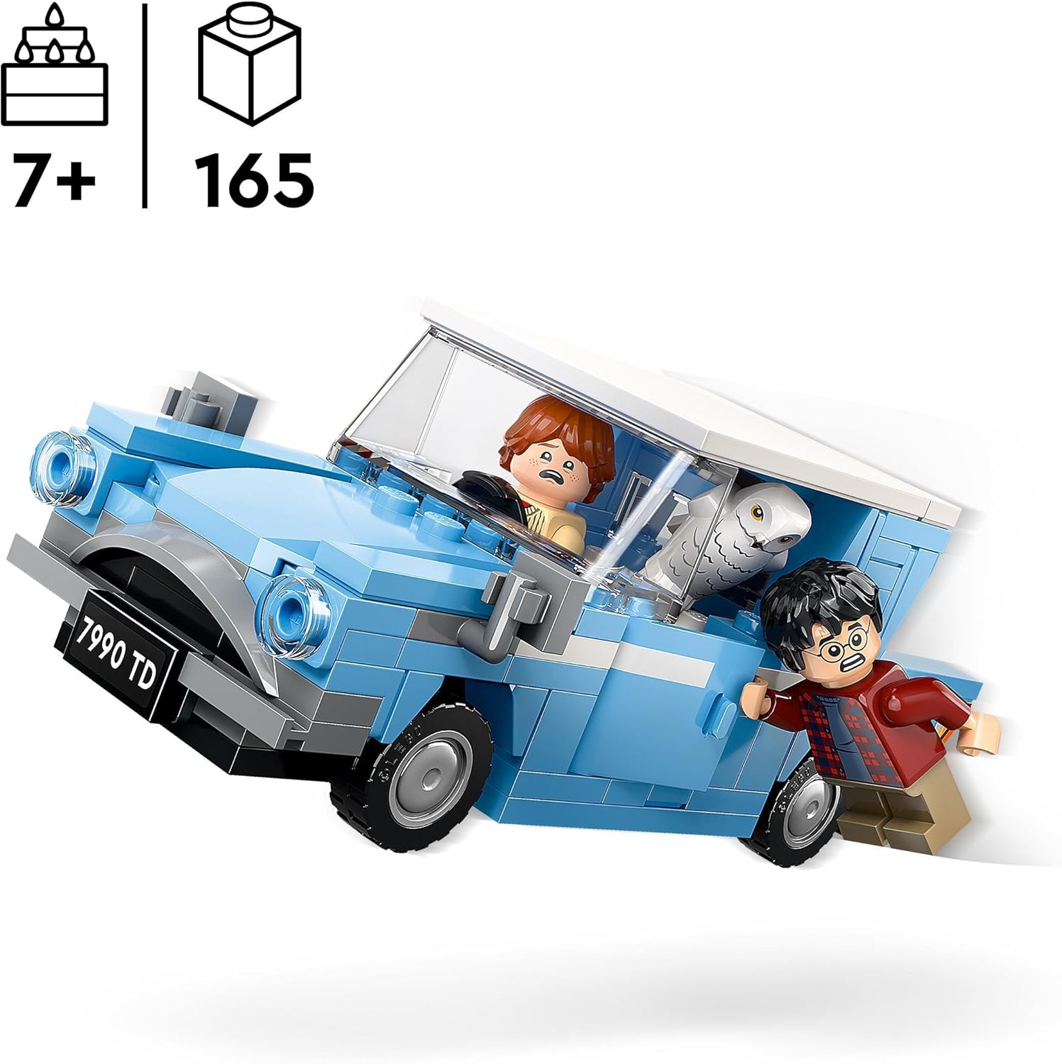 Coche LEGO volador Harry Potter y figuras 