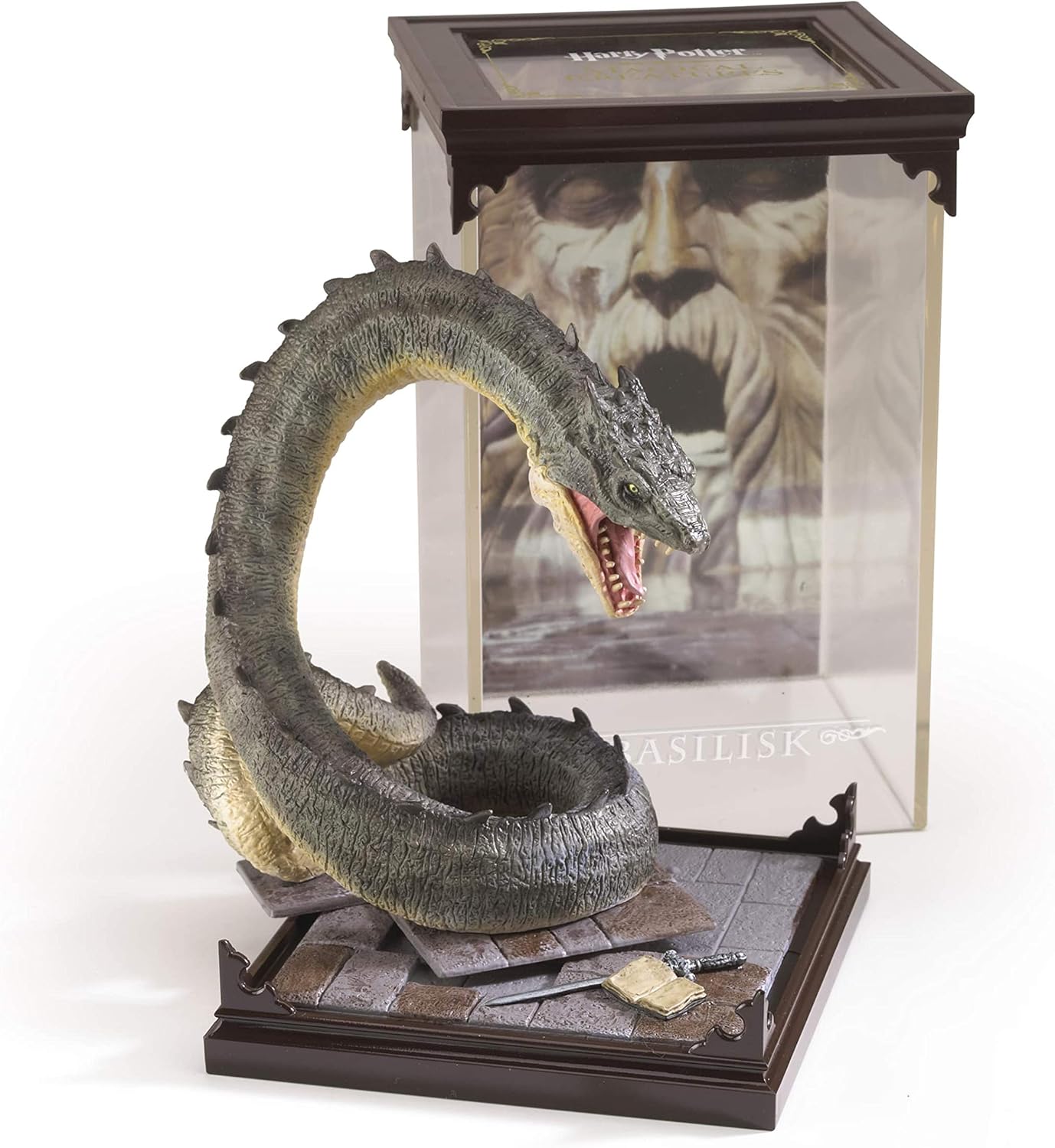 Figura Coleccionable Basilisco (Harry Potter, Criaturas Mágicas)