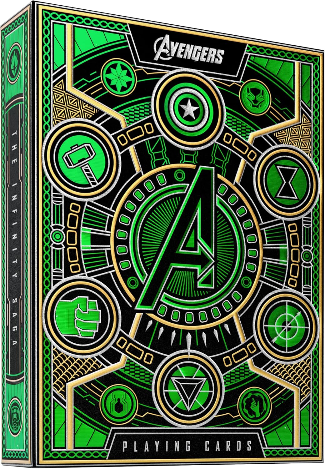 Juego de cartas Avengers The Infinity Saga (Verde)