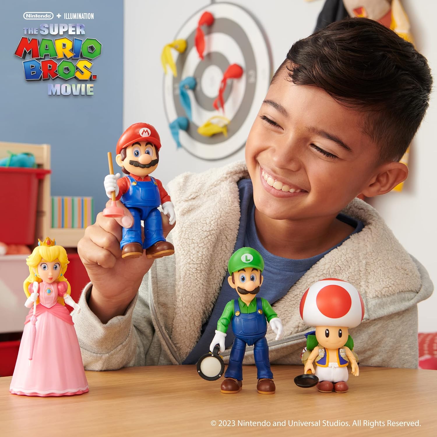 Figura Mario Bros 13 cm Articulada - Imagen 3