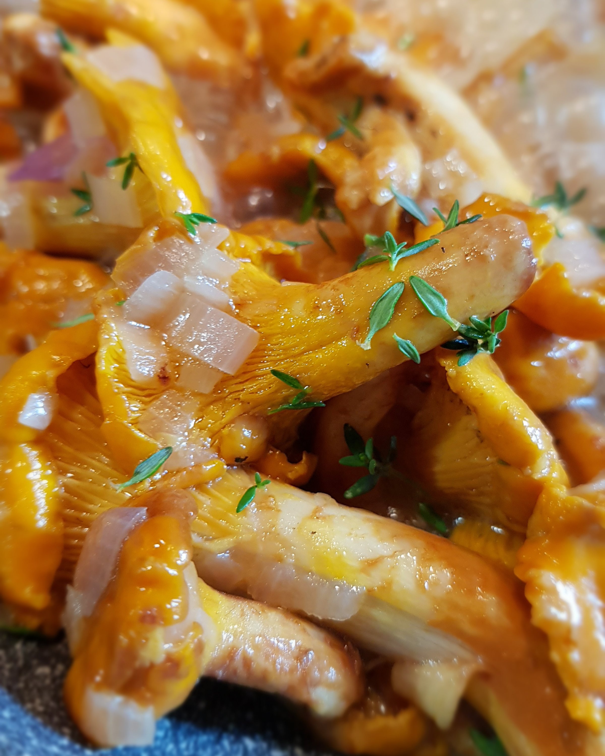 Chanterelle stew