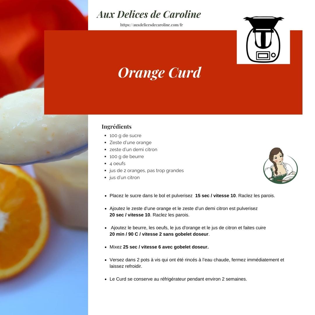 Orange Curd - une tartinade à l'orange (traditionel & Thermomix)