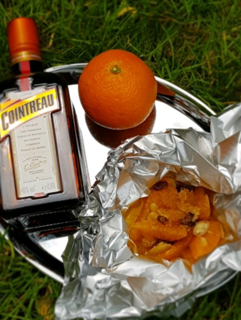 BBQ - Flambeed Orange-Cinnamon Compote