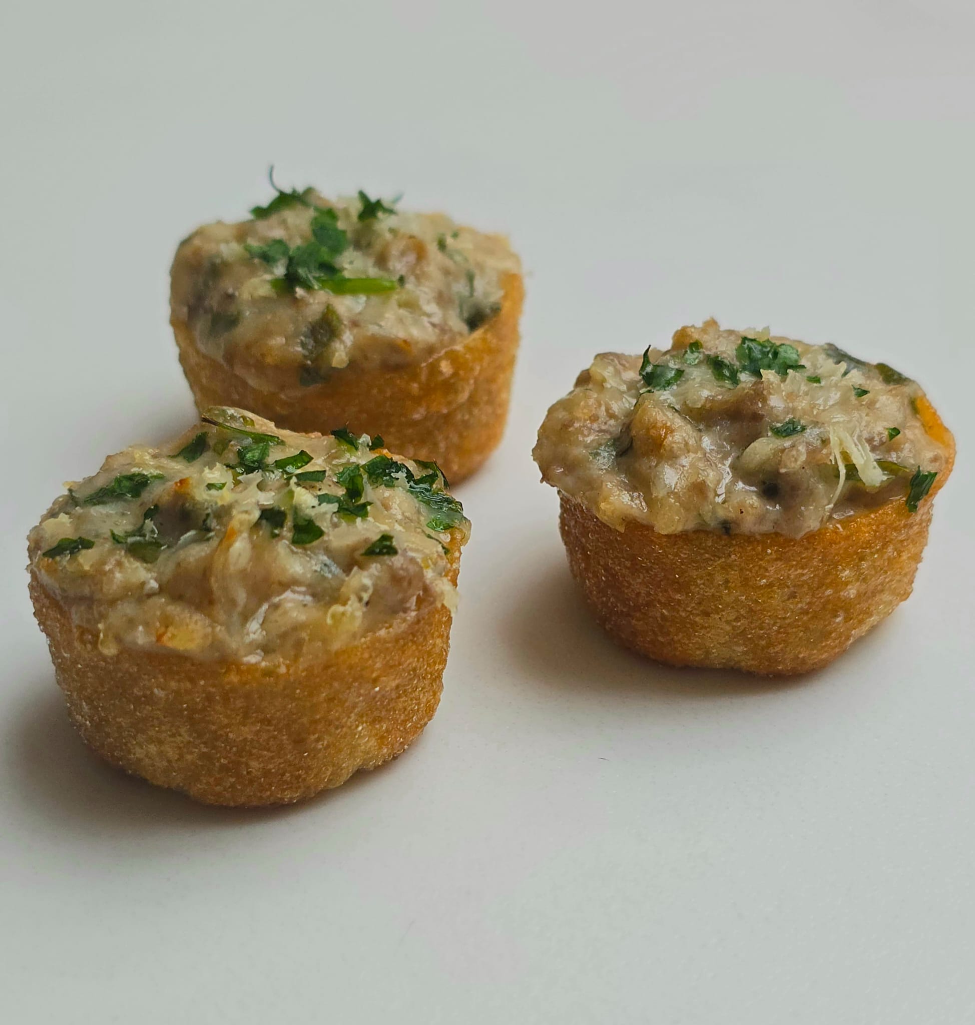 Croustades de Champignons (traditionelle & Thermomix)
