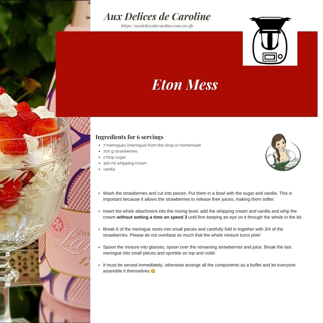 Eton Mess (traditional & Thermomix)
