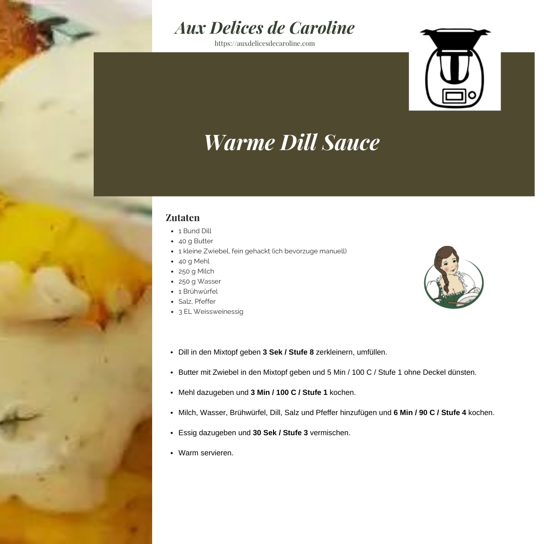 Warme Dill Sauce (traditional & Thermomix