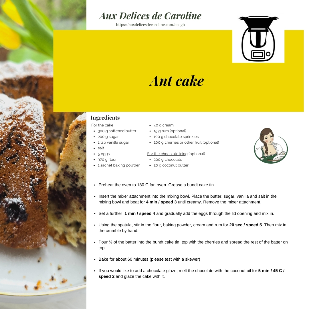 Ant cake (traditional & Thermomix)
