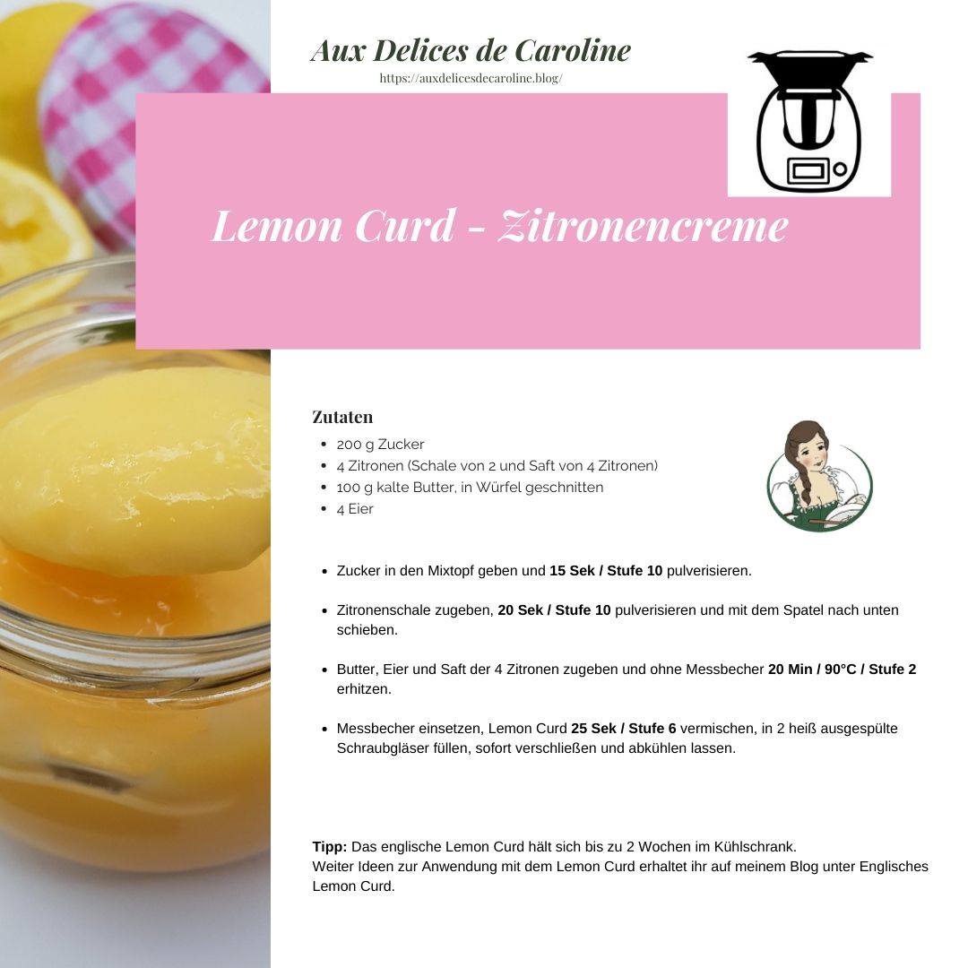 Englisches Lemon Curd (traditionelle Methode und Thermomix)