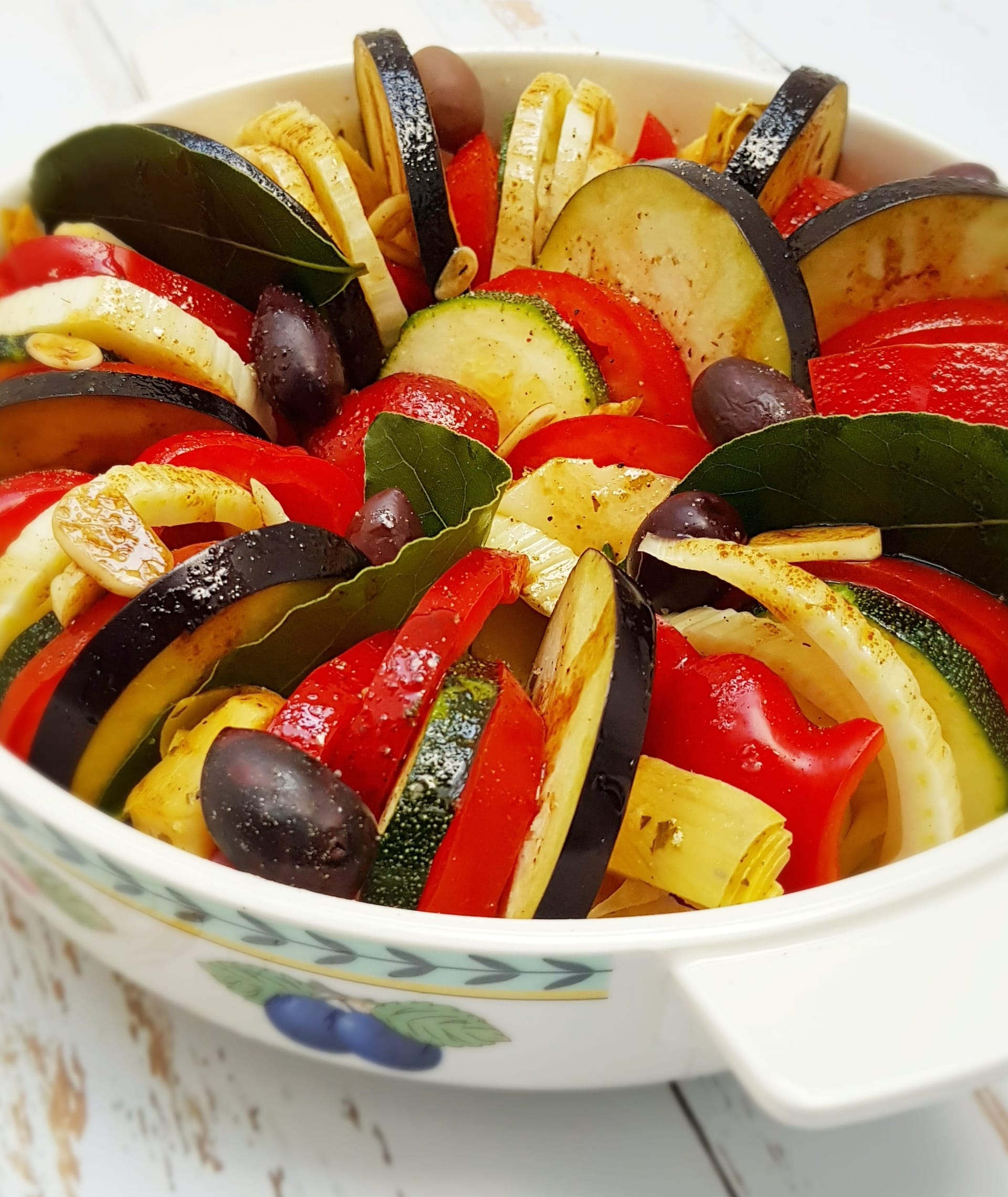French summer vegetable tian