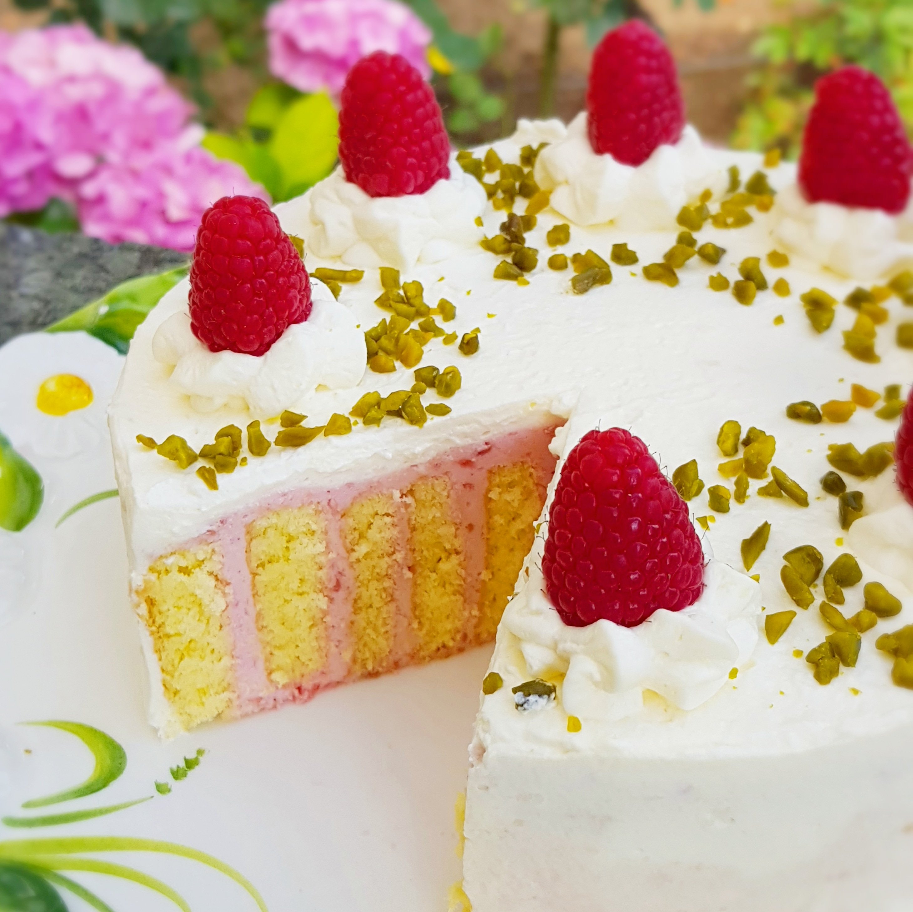 Raspberry Wrap Cake
