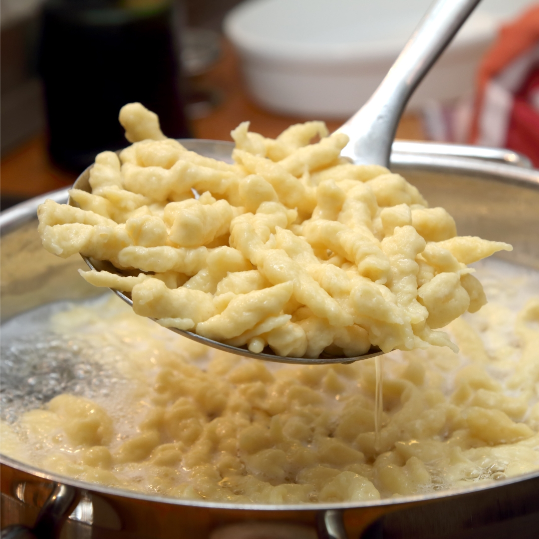 Spaetzle noodles (traditional & Thermomix)