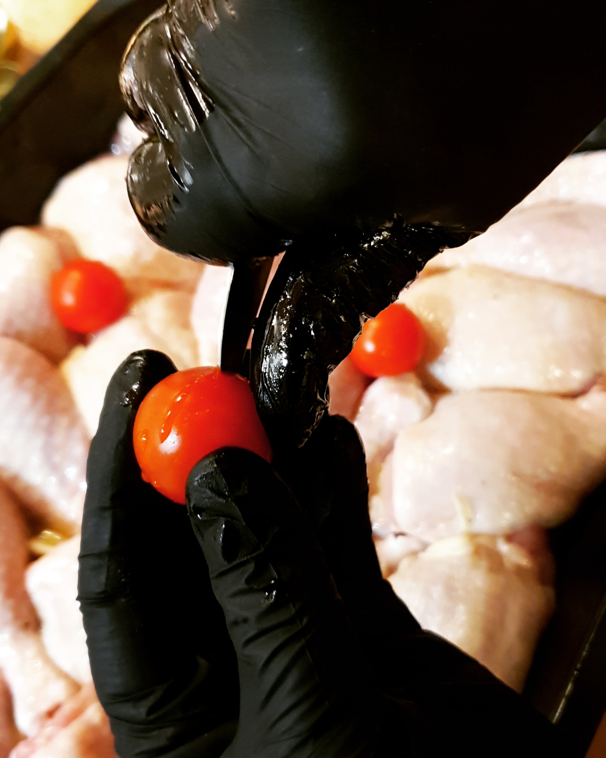 Cherry Tomato & Garlic Chicken