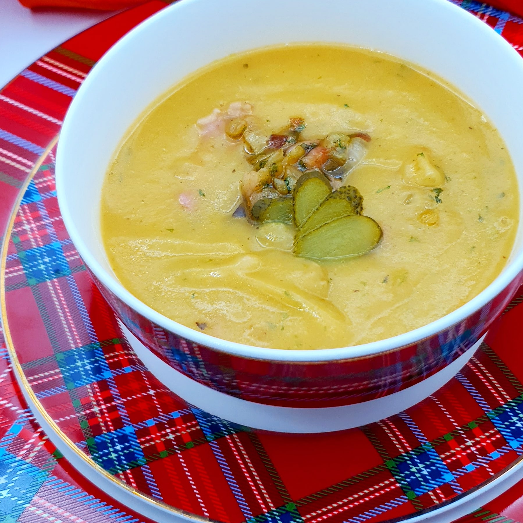 Celeriac Cream Soup (traditional & Thermomix)