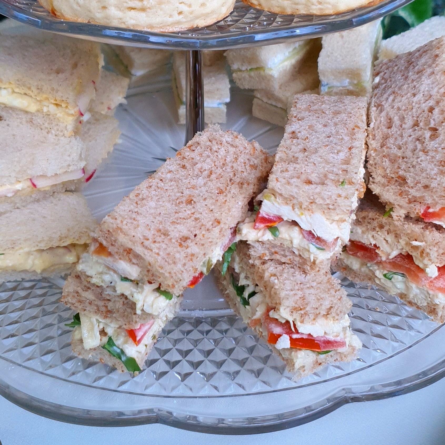 Sandwich au poulet roti (traditionelle & Thermomix)