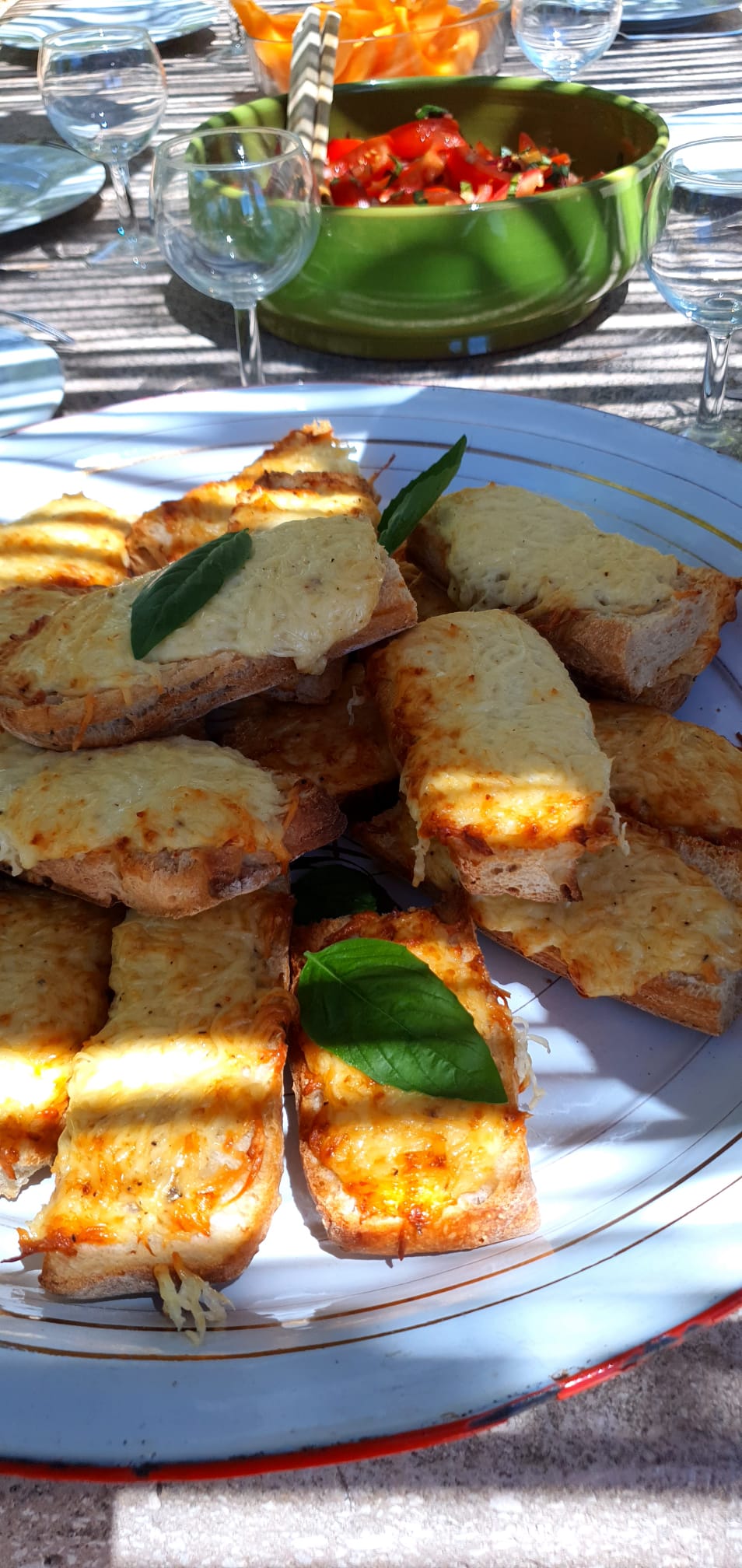 The cheese crusts from Bonne-Maman Odile