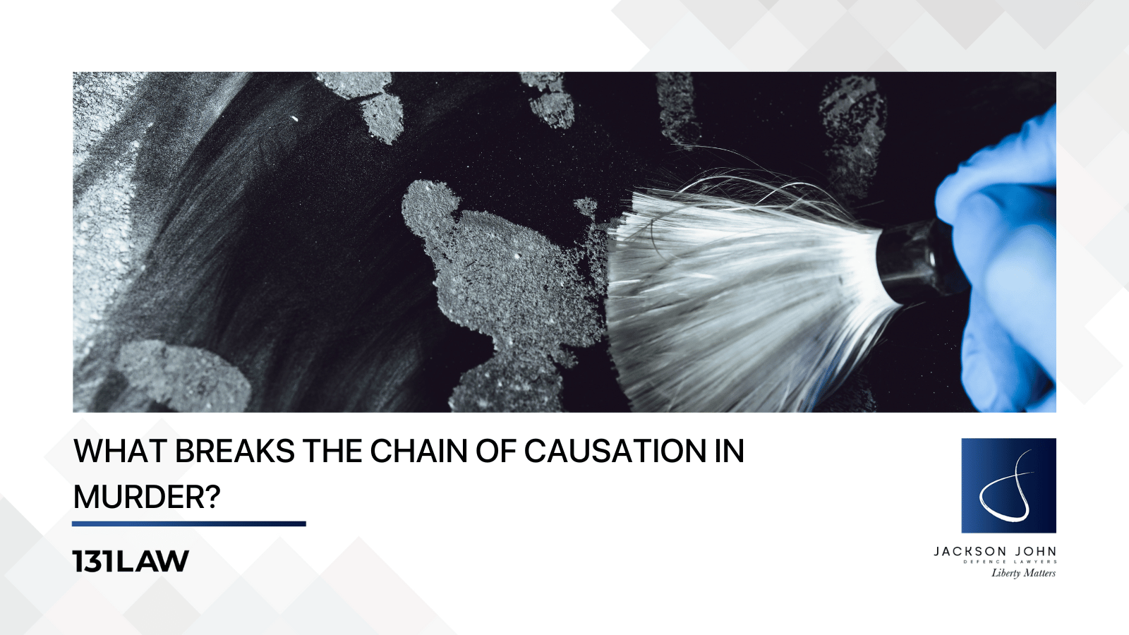 What Breaks the Chain of Causation in Murder?