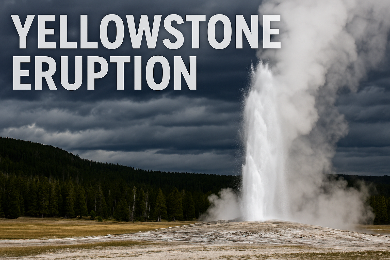 yellowstone national park eruption