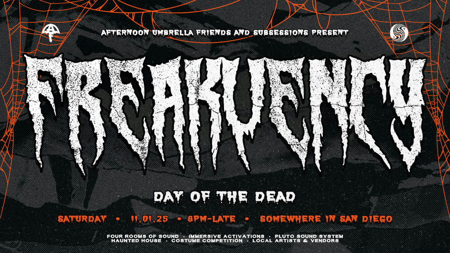 Flyer for Freakuency 2025