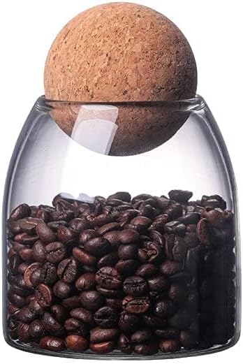 Tarro de vidrio 500 ml con bola de tapa