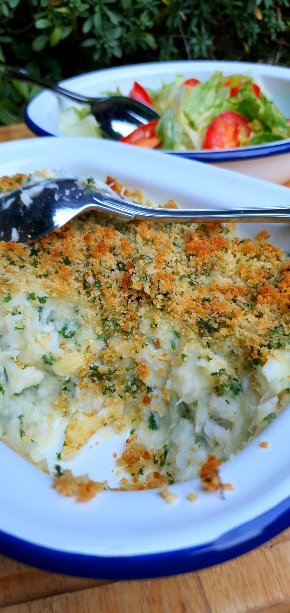 Brandade de cabillaud simplifiée au gratin (traditionelle & Thermomix)