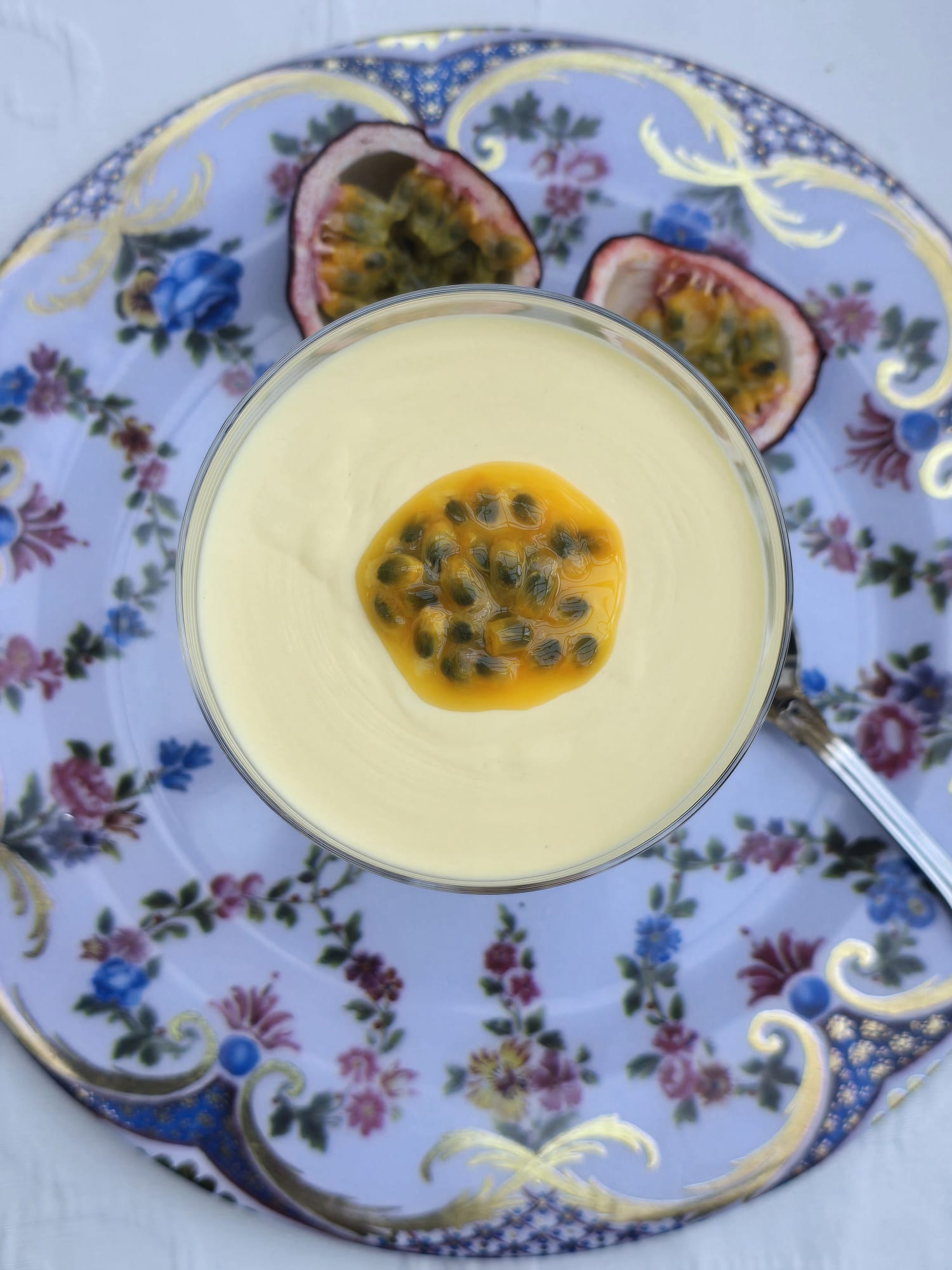 Passionsfrucht-Mousse (traditionnelle Methode & Thermomix)
