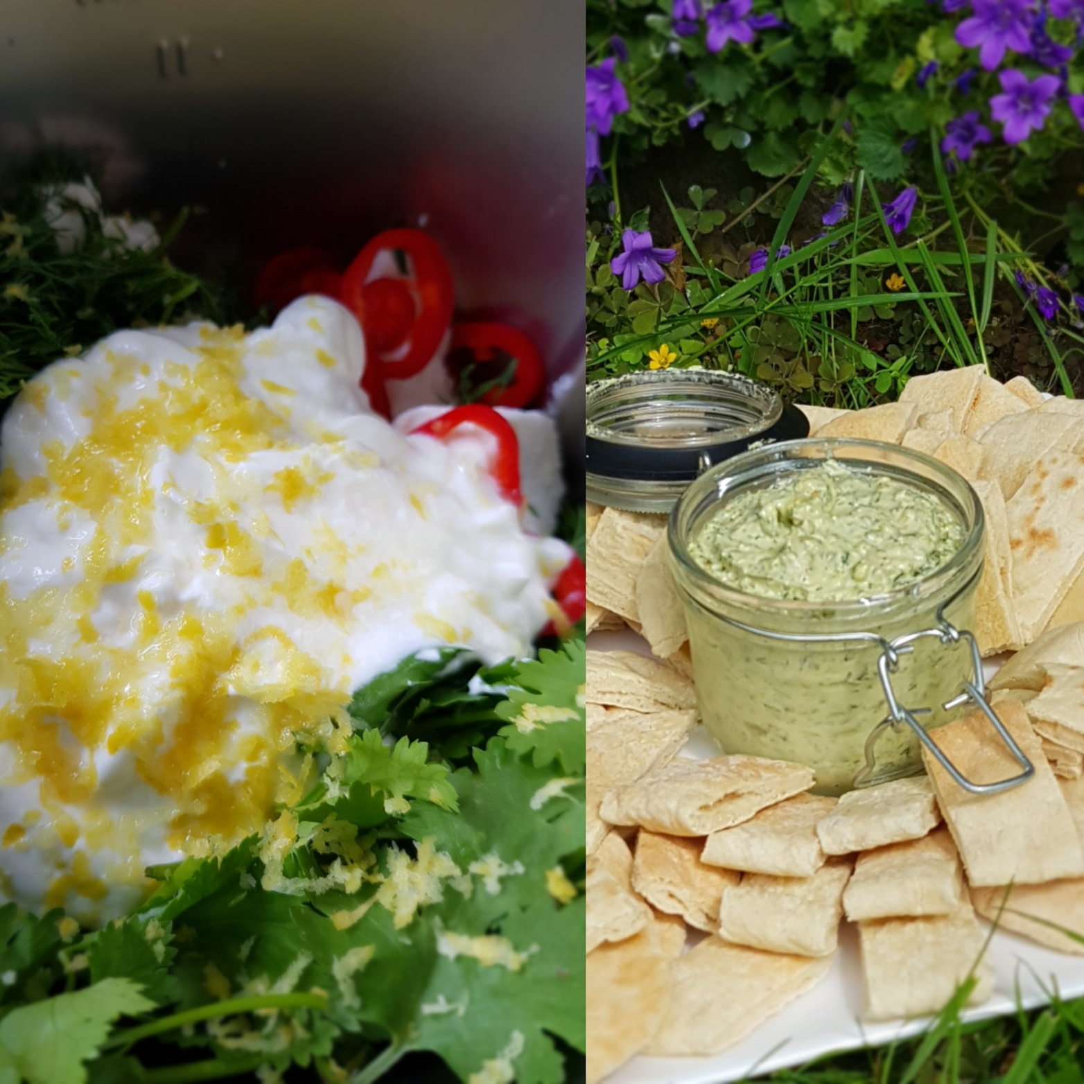 Pistachio – Feta Dip (Traditional & Thermomix)