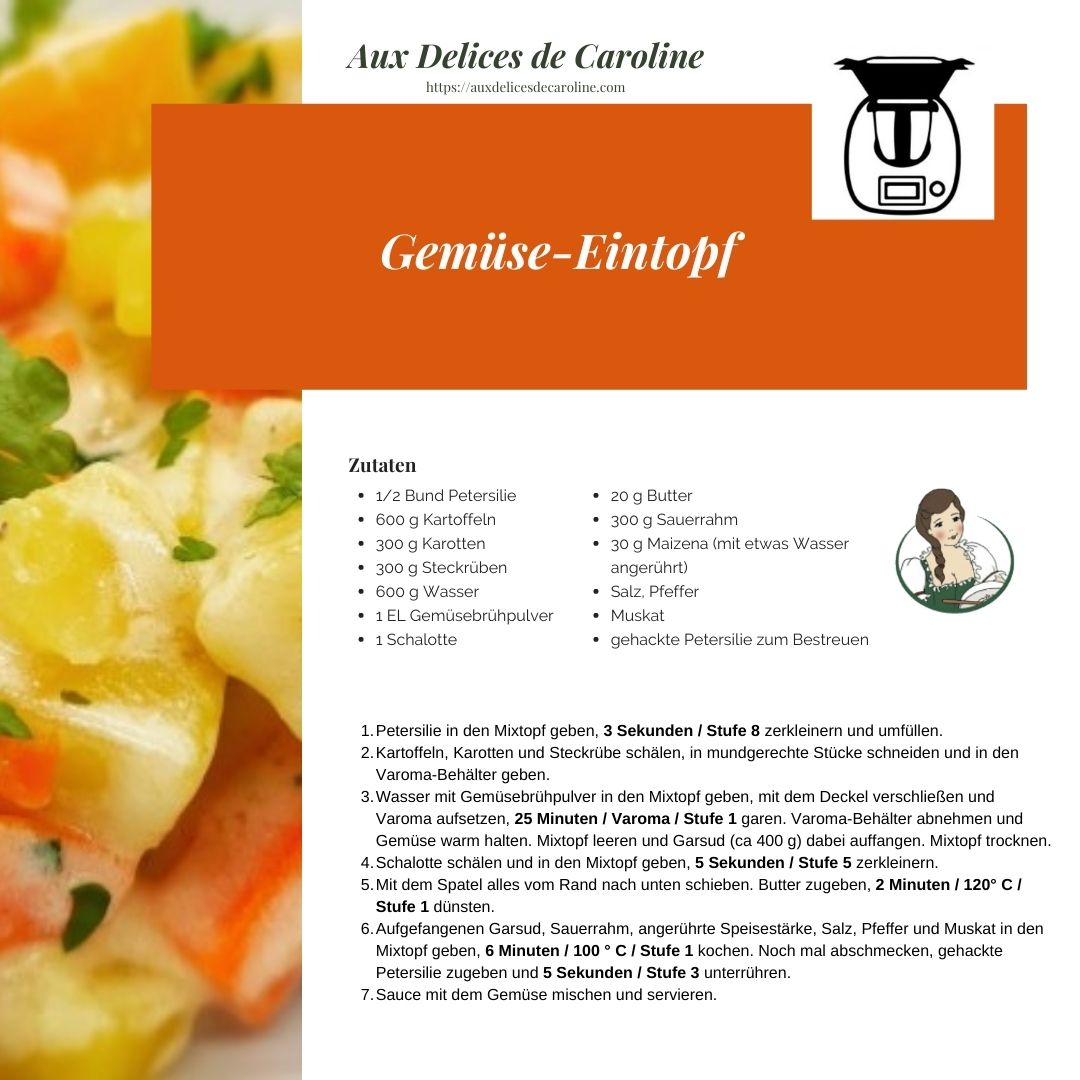 Gemüse-Eintopf (traditionel & Thermomix)