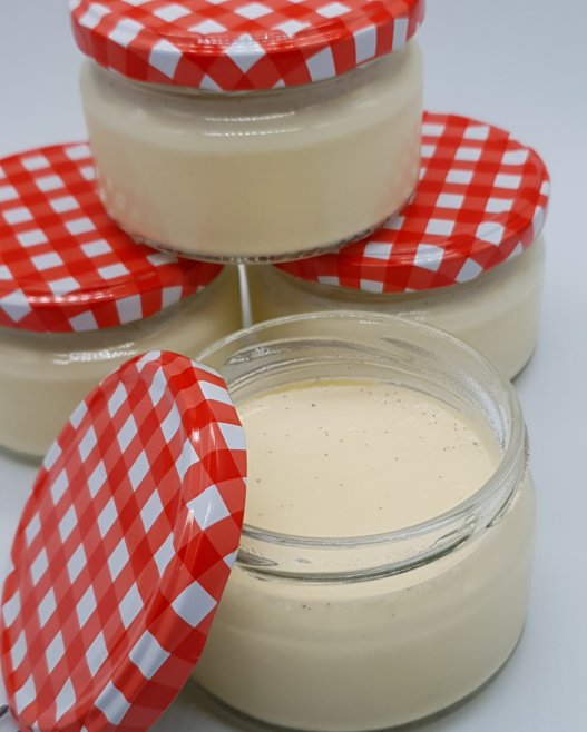 Crème dessert à la vanille façon Danette Rapide (traditionnelle & Thermomix)