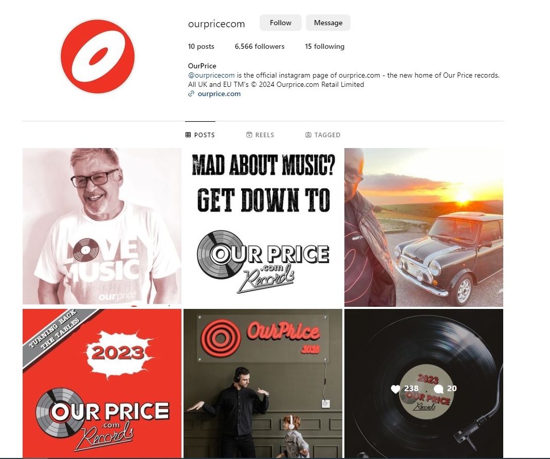 Our Price