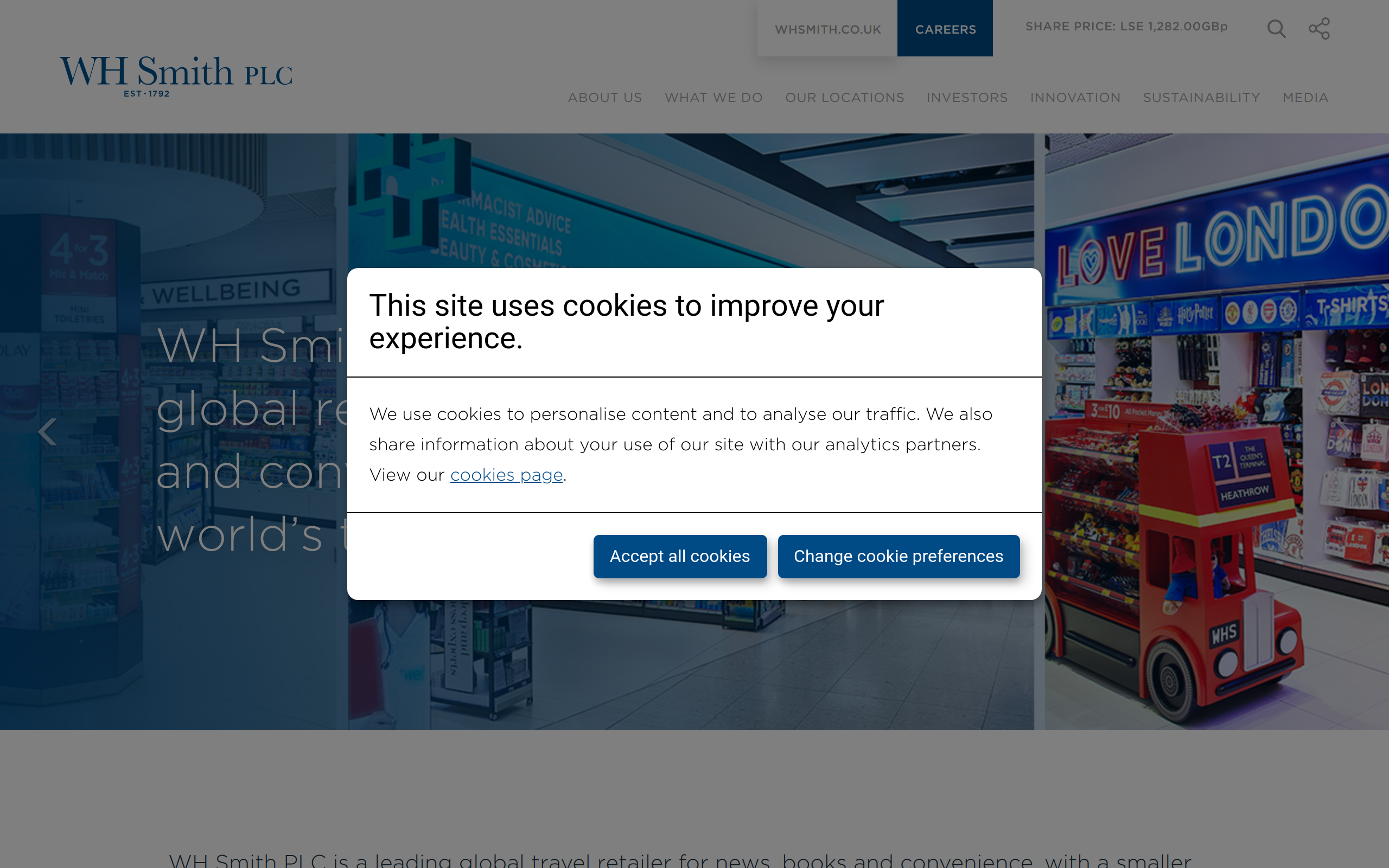 WH Smith PLC