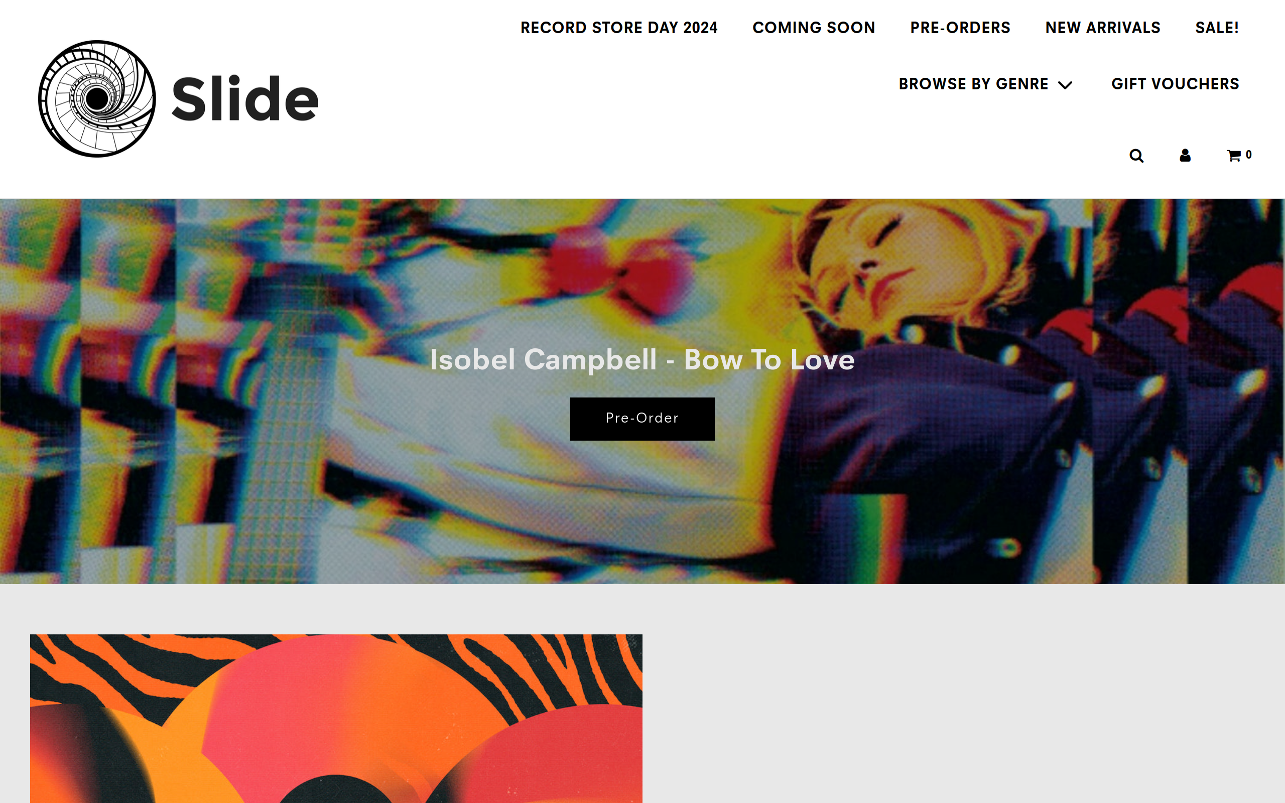 Slide Record Shop