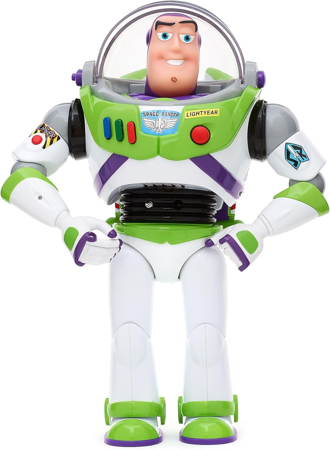Buzz Lightyear figura interactiva parlante Toy Story - Imagen 2