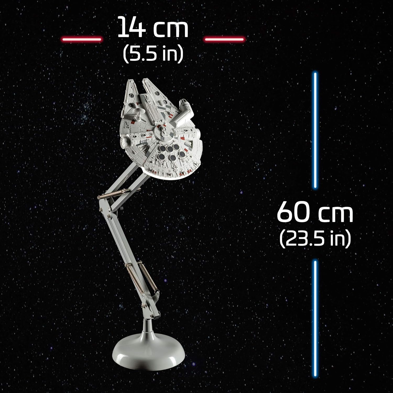 Lámpara de escritorio Halcón Milenario Star Wars - Imagen 4