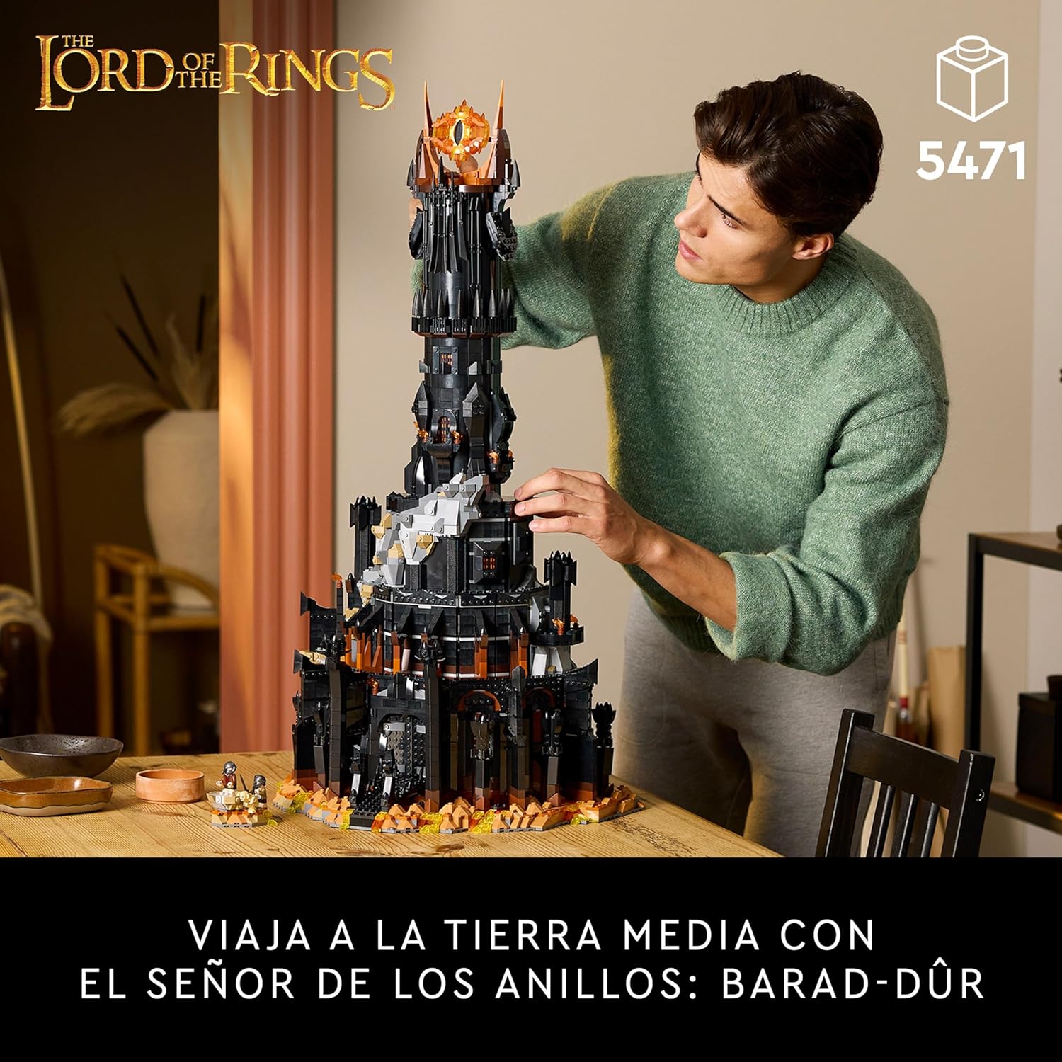 LEGO Icons El Señor de los Anillos: Barad-dûr - Imagen 3
