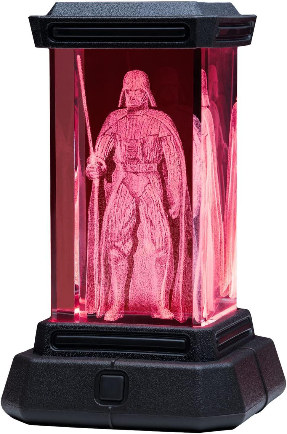 Lámpara de Vidrio Holográfica Darth Vader 3D