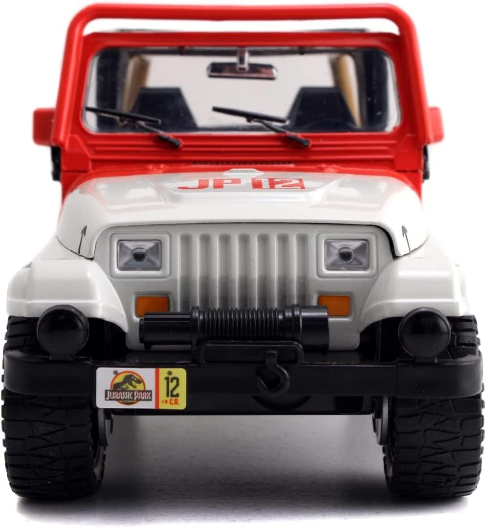 Jeep Wrangler Jurassic Park (19 cm, metal) - Imagen 2