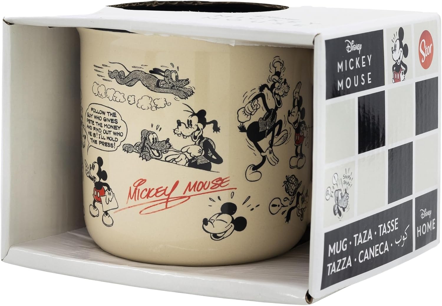 Taza Desayuno Mickey Mouse 400 ml - Imagen 3
