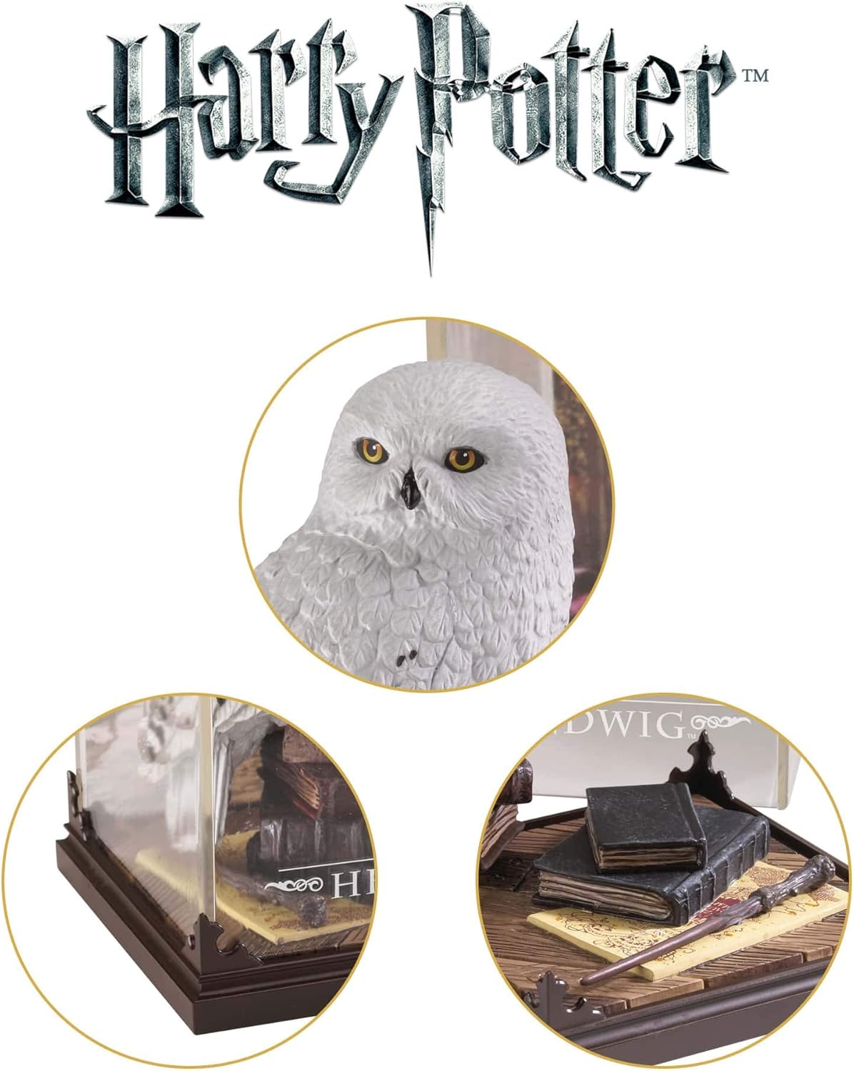 Figura Hedwig (Harry Potter, Criaturas Mágicas) - Imagen 2