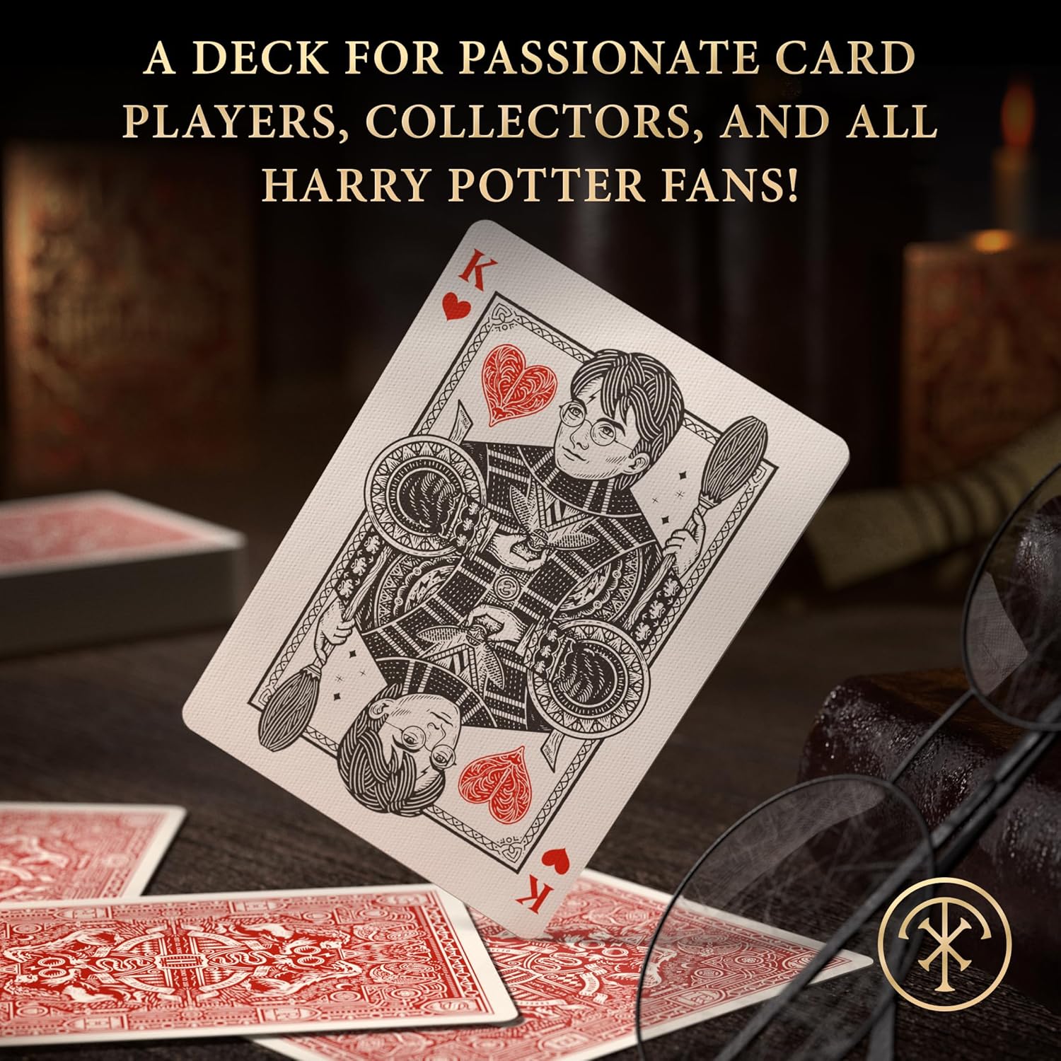 Harry Potter Juego de cartas Baraja Roja Gryffindor - Imagen 4