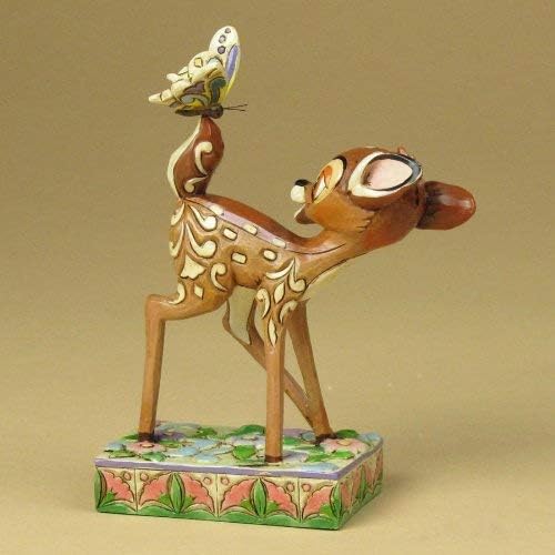 Figura de Bambi con mariposa - Imagen 4